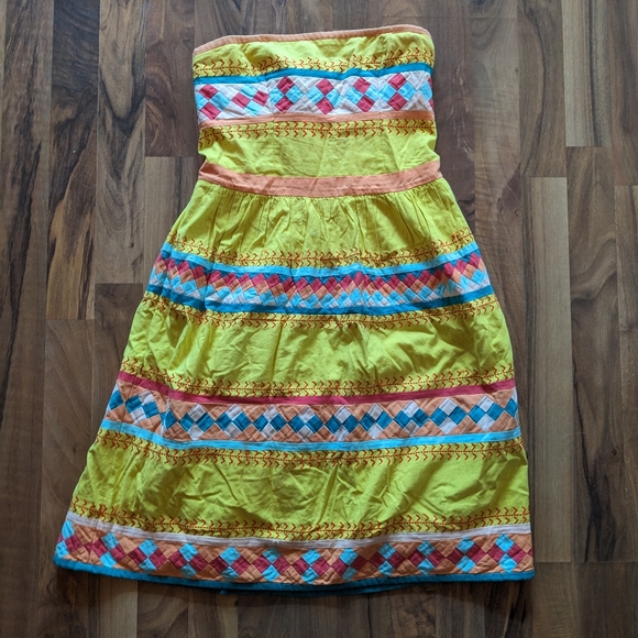 Anthropologie Leifsdottir Quilotoa Dress / Size 0 / 100% cotton / pockets - Picture 1 of 8